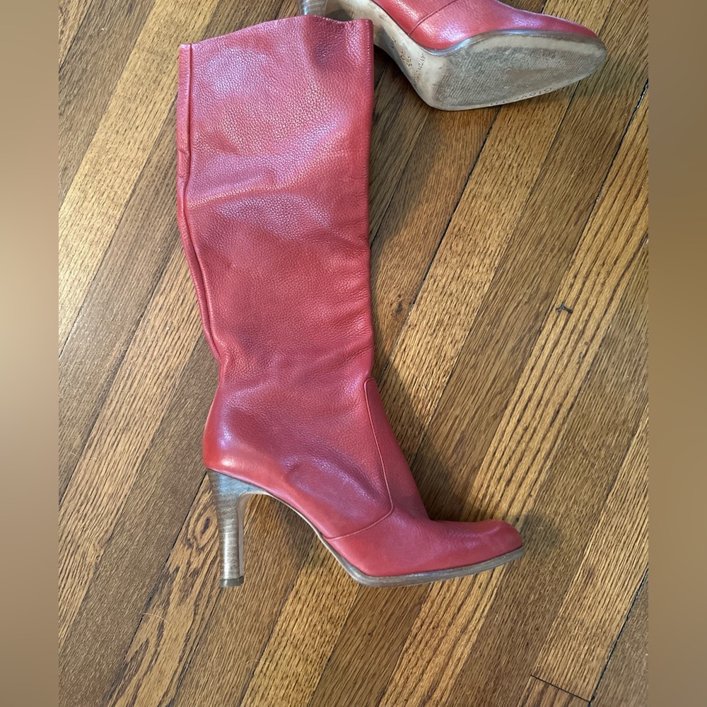 Vintage red boots